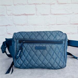 Vera Bradley Blue Quilted Crossbody Bag